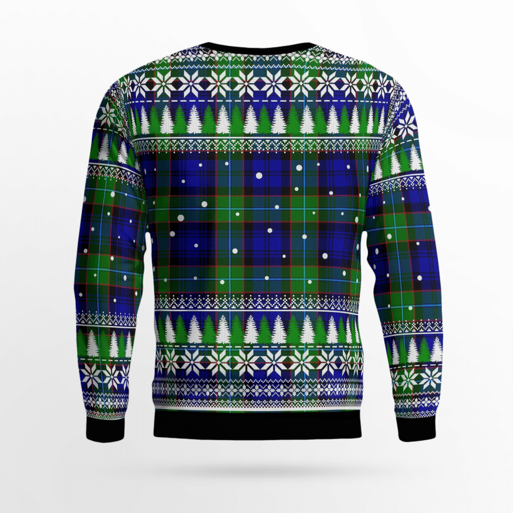 Clan Sempill Modern Tartan Christmas Ugly Sweater OD66 Sempill Modern Tartan Tartan Ugly Sweater