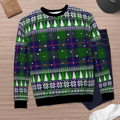 Clan Shaw Modern Tartan Christmas Ugly Sweater YU67 Shaw Modern Tartan Tartan Ugly Sweater