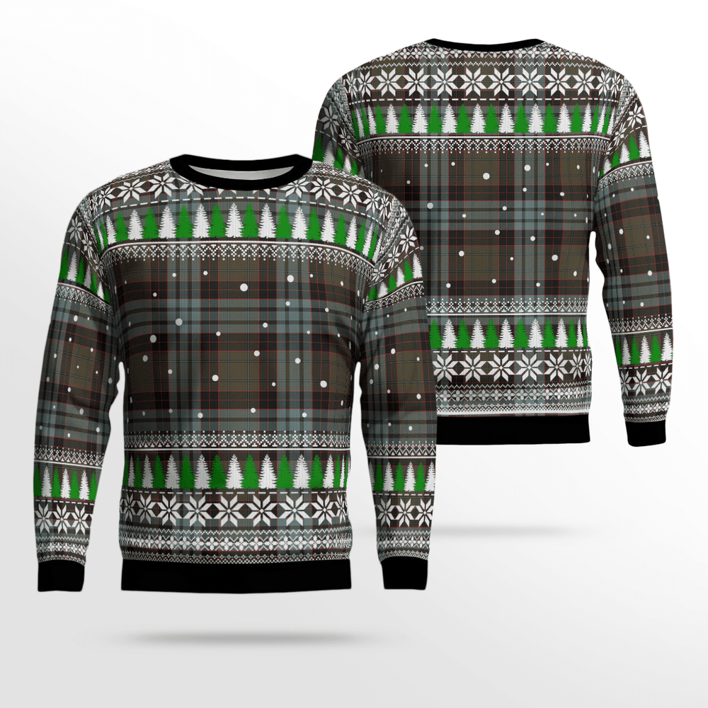 Clan Stewart Old Weathered Tartan Christmas Ugly Sweater RV46 Stewart Old Weathered Tartan Tartan Ugly Sweater