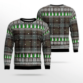 Clan Stewart Old Weathered Tartan Christmas Ugly Sweater RV46 Stewart Old Weathered Tartan Tartan Ugly Sweater