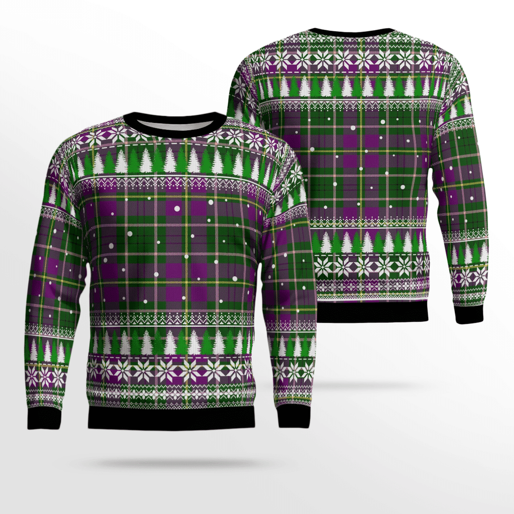 Clan Taylor Tartan Christmas Ugly Sweater BZ67 Taylor Tartan Tartan Ugly Sweater