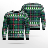 Clan Urquhart Broad Red Ancient Tartan Christmas Ugly Sweater QH48 Urquhart Broad Red Ancient Tartan Tartan Ugly Sweater