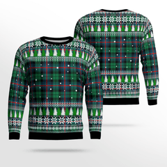 Clan Urquhart Broad Red Ancient Tartan Christmas Ugly Sweater QH48 Urquhart Broad Red Ancient Tartan Tartan Ugly Sweater