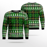Clan Wallace Hunting Green Tartan Christmas Ugly Sweater YP34 Wallace Hunting Green Tartan Tartan Ugly Sweater
