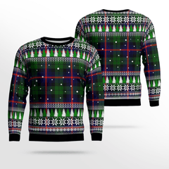 Clan Urquhart Modern Tartan Christmas Ugly Sweater AU68 Urquhart Modern Tartan Tartan Ugly Sweater
