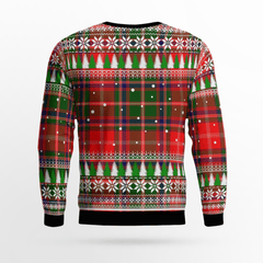 Clan Somerville Modern Tartan Christmas Ugly Sweater KI89 Somerville Modern Tartan Tartan Ugly Sweater