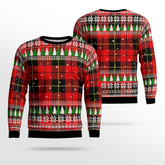 Clan Wallace Hunting Red Tartan Christmas Ugly Sweater XM83 Wallace Hunting Red Tartan Tartan Ugly Sweater