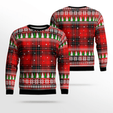 Clan Wemyss Modern Tartan Christmas Ugly Sweater PE28 Wemyss Modern Tartan Tartan Ugly Sweater