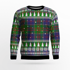 Clan Stewart of Appin Hunting Modern Tartan Christmas Ugly Sweater QR17 Stewart of Appin Hunting Modern Tartan Tartan Ugly Sweater