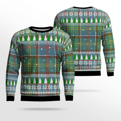 Clan Whitelaw Tartan Christmas Ugly Sweater PF29
