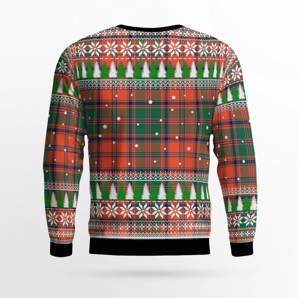 Clan Stewart of Appin Ancient Tartan Christmas Ugly Sweater QU83 Stewart of Appin Ancient Tartan Tartan Ugly Sweater