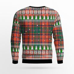 Clan Stewart of Appin Ancient Tartan Christmas Ugly Sweater QU83 Stewart of Appin Ancient Tartan Tartan Ugly Sweater