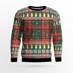 Clan Stewart of Appin Ancient Tartan Christmas Ugly Sweater QU83 Stewart of Appin Ancient Tartan Tartan Ugly Sweater