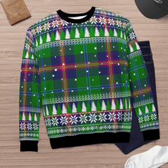 Clan Young Modern Tartan Christmas Ugly Sweater VE75 Young Modern Tartan Tartan Ugly Sweater