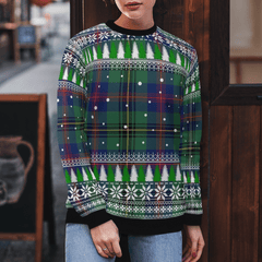 Clan Wood Modern Tartan Christmas Ugly Sweater DT30 Wood Modern Tartan Tartan Ugly Sweater