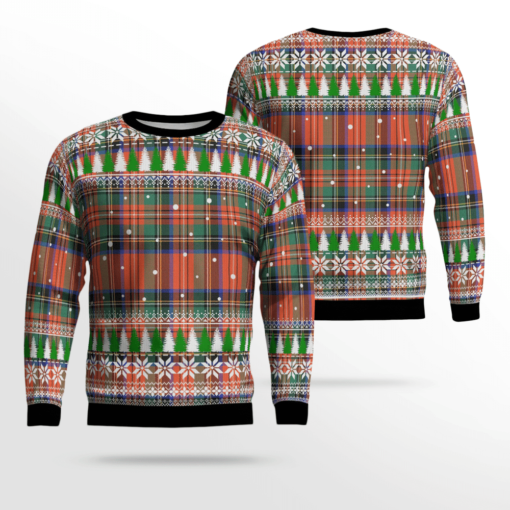 Clan Stewart Royal Ancient Tartan Christmas Ugly Sweater MR65 Stewart Royal Ancient Tartan Tartan Ugly Sweater