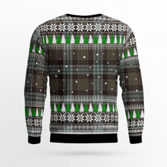 Clan Stewart Old Weathered Tartan Christmas Ugly Sweater RV46 Stewart Old Weathered Tartan Tartan Ugly Sweater