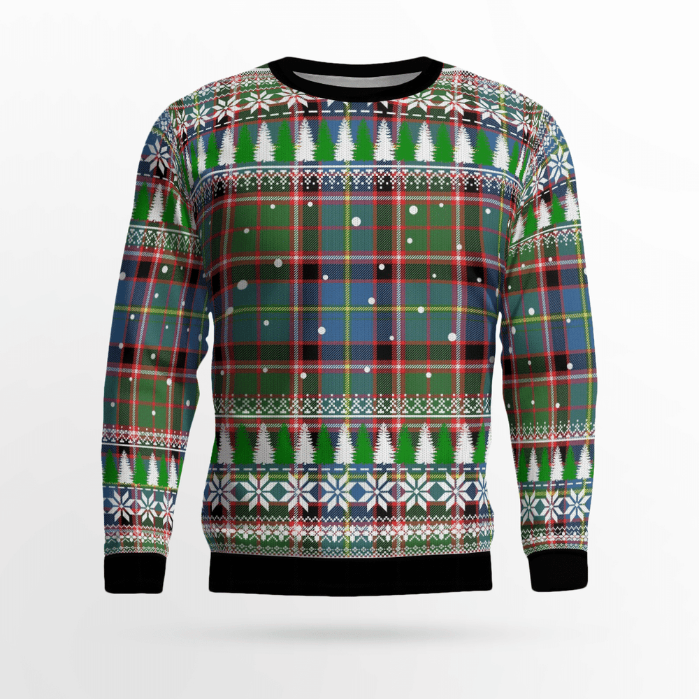 Clan Stirling (of Keir) Tartan Christmas Ugly Sweater UM82 Stirling (of Keir) Tartan Tartan Ugly Sweater