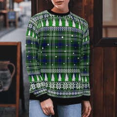Clan Swinton (Tweedside) Tartan Christmas Ugly Sweater JQ67 Swinton (Tweedside) Tartan Tartan Ugly Sweater