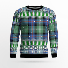 Clan Sutherland Old Ancient Tartan Christmas Ugly Sweater ES86 Sutherland Old Ancient Tartan Tartan Ugly Sweater