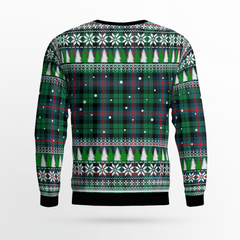 Clan Urquhart Broad Red Ancient Tartan Christmas Ugly Sweater QH48 Urquhart Broad Red Ancient Tartan Tartan Ugly Sweater