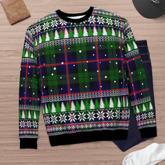 Clan Urquhart Modern Tartan Christmas Ugly Sweater AU68 Urquhart Modern Tartan Tartan Ugly Sweater