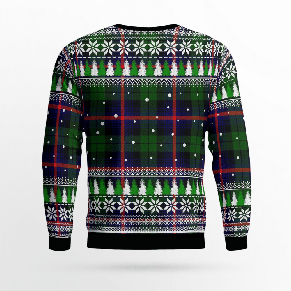 Clan Urquhart Modern Tartan Christmas Ugly Sweater AU68 Urquhart Modern Tartan Tartan Ugly Sweater