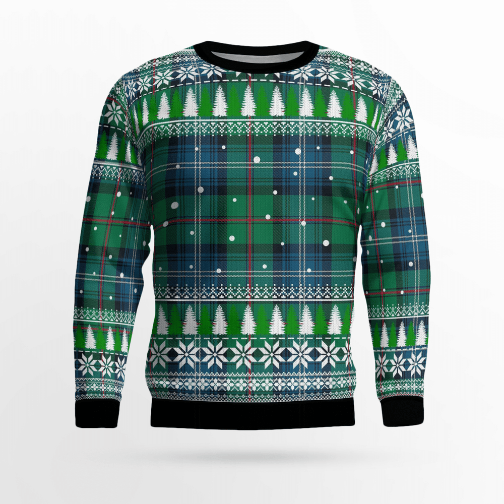 Clan Urquhart Ancient Tartan Christmas Ugly Sweater JU19 Urquhart Ancient Tartan Tartan Ugly Sweater