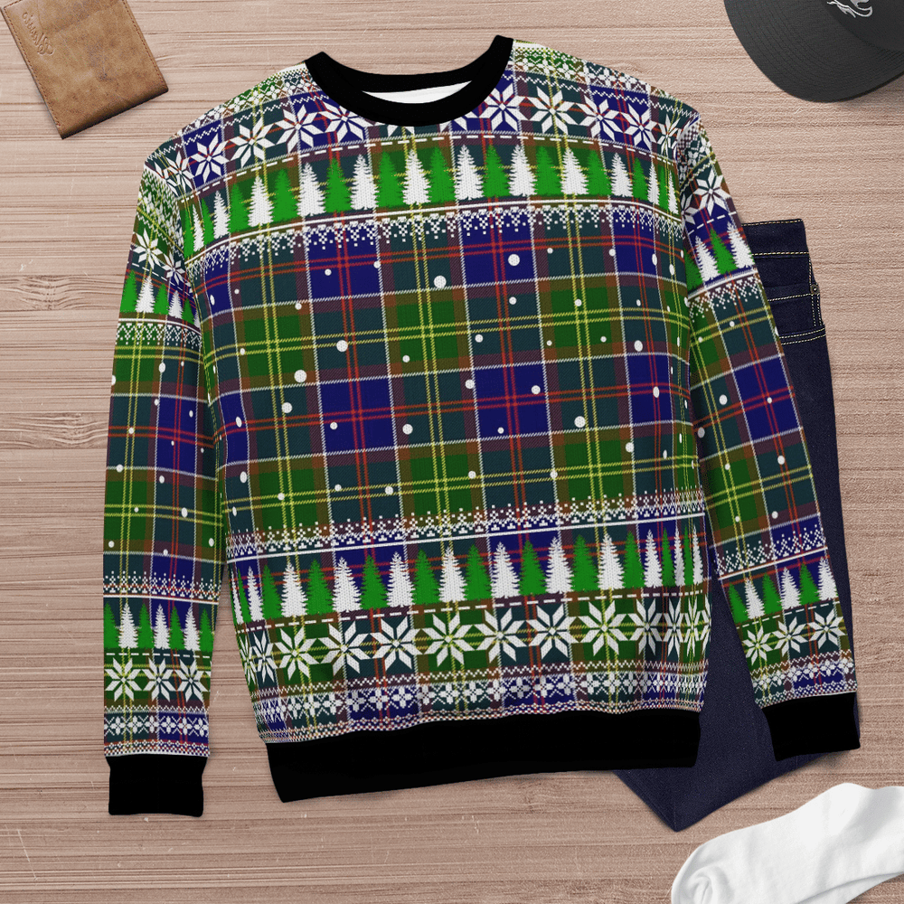 Clan Whitefoord Tartan Christmas Ugly Sweater DV65 Whitefoord Tartan Tartan Ugly Sweater