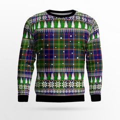 Clan Whitefoord Tartan Christmas Ugly Sweater DV65 Whitefoord Tartan Tartan Ugly Sweater