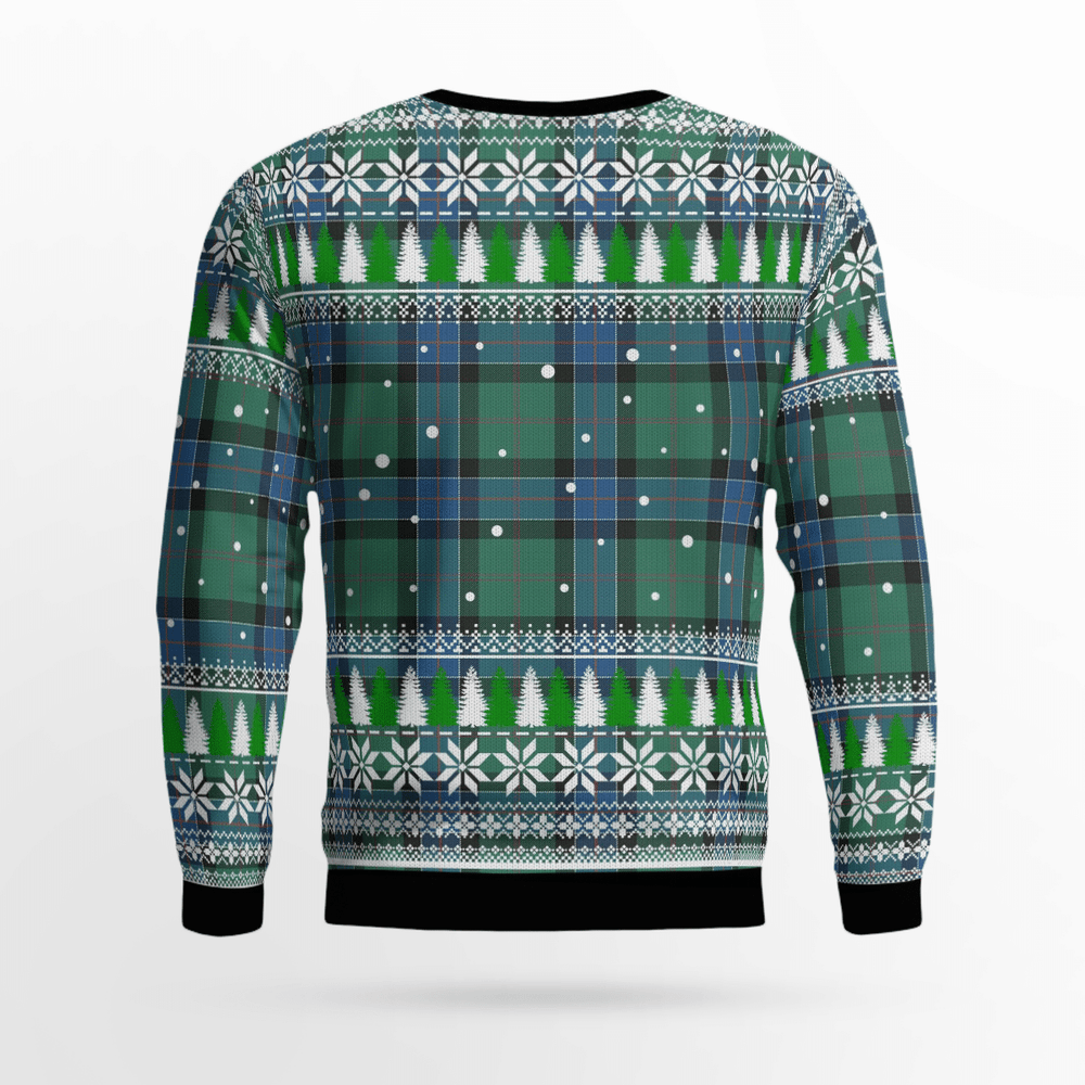 Clan Sinclair Hunting Ancient Tartan Christmas Ugly Sweater KM92 Sinclair Hunting Ancient Tartan Tartan Ugly Sweater