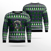 Clan Carmichael Modern Crest Tartan Christmas Ugly Sweater DJ87 Carmichael Modern Crest Tartan Tartan Ugly Sweater