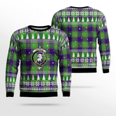 Clan Colville Crest Tartan Christmas Ugly Sweater SJ33 Colville Crest Tartan Tartan Ugly Sweater