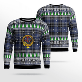 Clan Clark 1 Crest Tartan Christmas Ugly Sweater ZD53 Clark 1 Crest Tartan Tartan Ugly Sweater