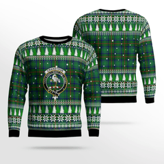 Clan Cranstoun Crest Tartan Christmas Ugly Sweater ED52 Cranstoun Crest Tartan Tartan Ugly Sweater
