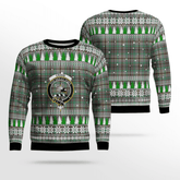 Clan Craig Crest Tartan Christmas Ugly Sweater LS68 Craig Crest Tartan Tartan Ugly Sweater