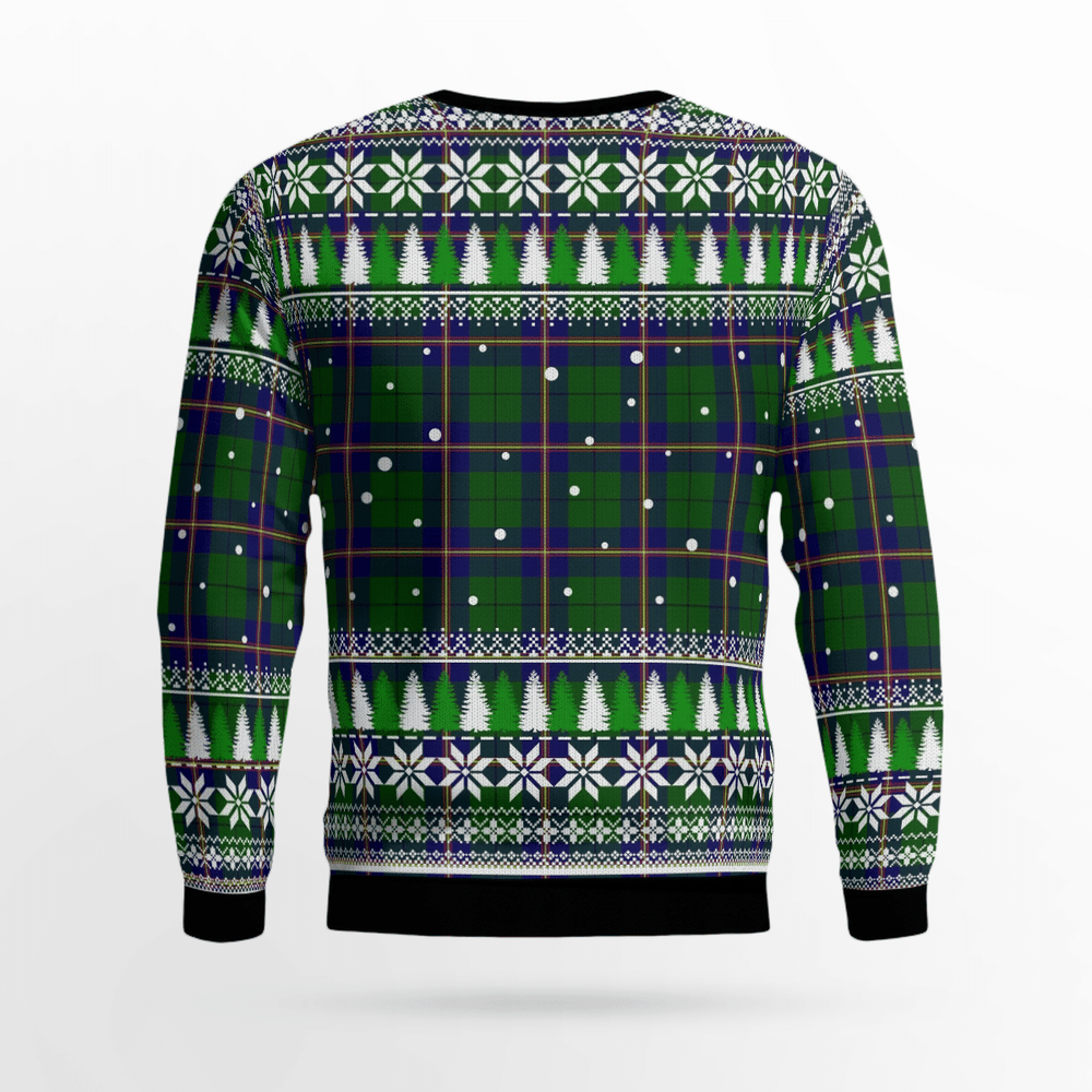 Clan Carmichael Modern Crest Tartan Christmas Ugly Sweater DJ87 Carmichael Modern Crest Tartan Tartan Ugly Sweater