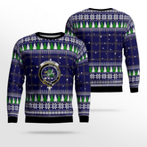 Clan Crichton Crest Tartan Christmas Ugly Sweater XI89 Crichton Crest Tartan Tartan Ugly Sweater