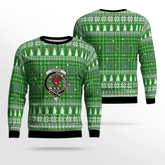 Clan Currie Crest Tartan Christmas Ugly Sweater UQ89 Currie Crest Tartan Tartan Ugly Sweater