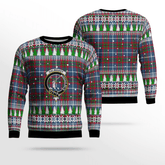 Clan Dalmahoy Crest Tartan Christmas Ugly Sweater VS62 Dalmahoy Crest Tartan Tartan Ugly Sweater