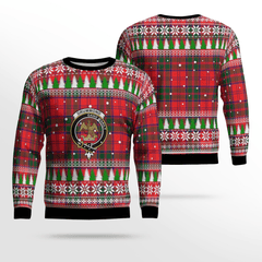 Clan Drummond Modern Crest Tartan Christmas Ugly Sweater UV43 Drummond Modern Crest Tartan Tartan Ugly Sweater