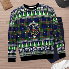 Clan Colquhoun Modern Crest Tartan Christmas Ugly Sweater QE44 Colquhoun Modern Crest Tartan Tartan Ugly Sweater