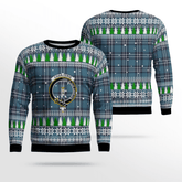 Clan Earl of St Andrews Crest Tartan Christmas Ugly Sweater BS50 Earl of St Andrews Crest Tartan Tartan Ugly Sweater
