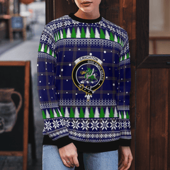 Clan Crichton Crest Tartan Christmas Ugly Sweater XI89 Crichton Crest Tartan Tartan Ugly Sweater