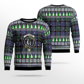Clan Fletcher Modern Crest Tartan Christmas Ugly Sweater FD49 Fletcher Modern Crest Tartan Tartan Ugly Sweater