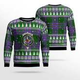 Clan Elphinstone Crest Tartan Christmas Ugly Sweater BJ80 Elphinstone Crest Tartan Tartan Ugly Sweater
