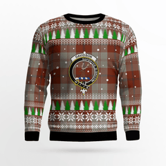 Clan Davidson Dress Dancers Crest Tartan Christmas Ugly Sweater HX77 Davidson Dress Dancers Crest Tartan Tartan Ugly Sweater