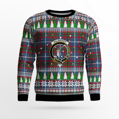 Clan Dalmahoy Crest Tartan Christmas Ugly Sweater VS62 Dalmahoy Crest Tartan Tartan Ugly Sweater