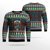 Clan Fraser Hunting Ancient Crest Tartan Christmas Ugly Sweater XW72 Fraser Hunting Ancient Crest Tartan Tartan Ugly Sweater