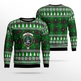 Clan Ged Crest Tartan Christmas Ugly Sweater QN63 Ged Crest Tartan Tartan Ugly Sweater